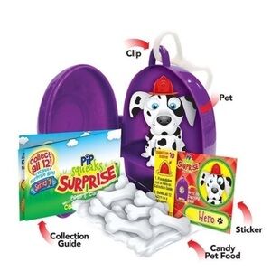 Pip Squeaks Surprise Pets & Candy Mystery Capsule